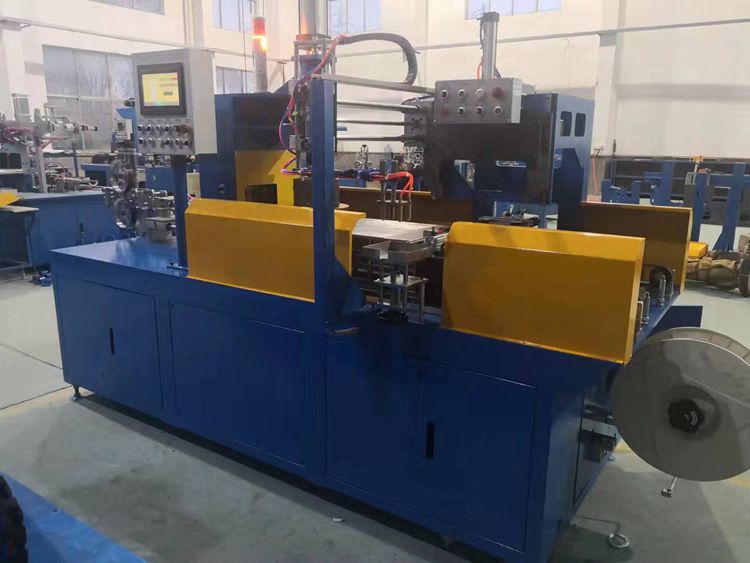 Full automatic coiling binding & wrapping machine